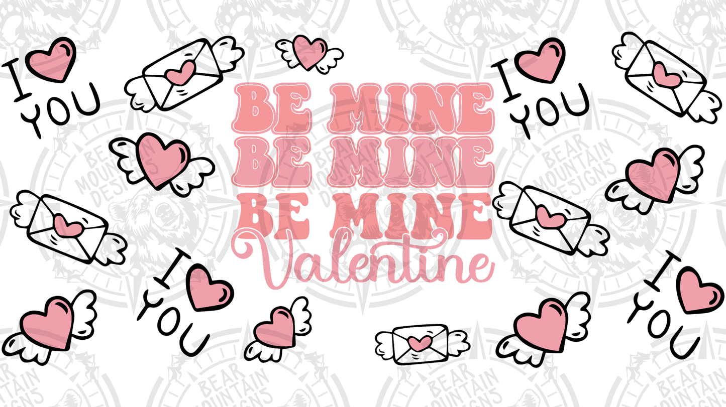 Be Mine Valentine - Cup Wrap