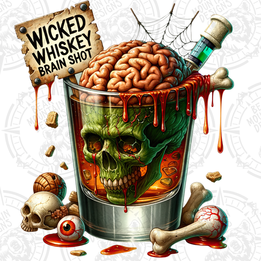 Wicked Whiskey Brain Shot