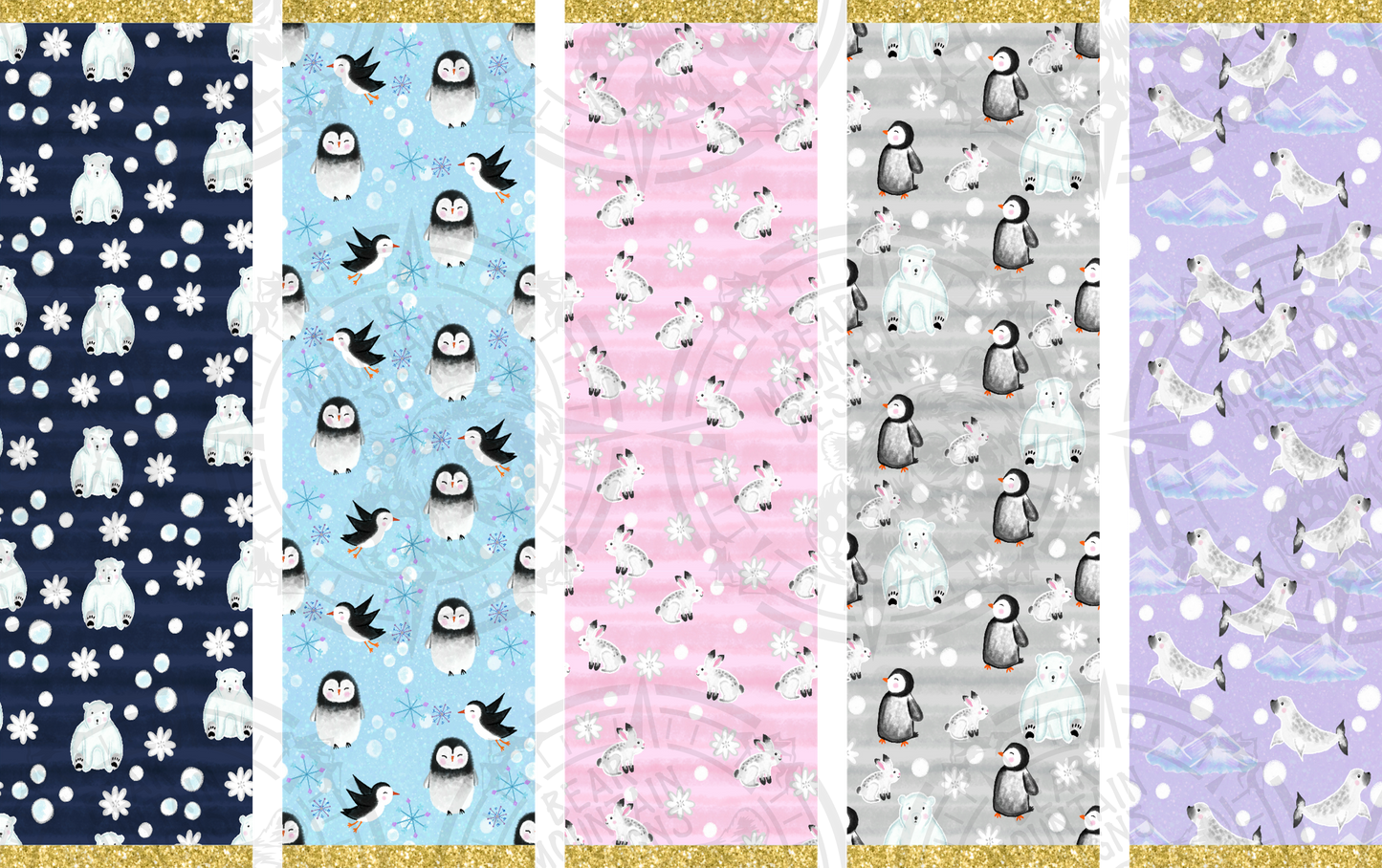 Winter Animal Bundle - Pen Wrap