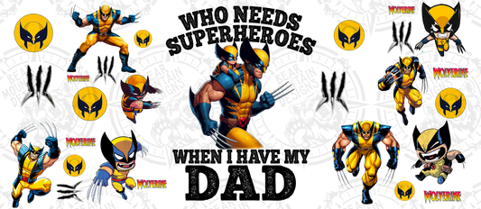 Wolverine Dad - Cup Wrap