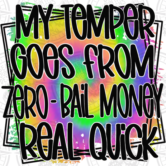 Zero To Bail Money