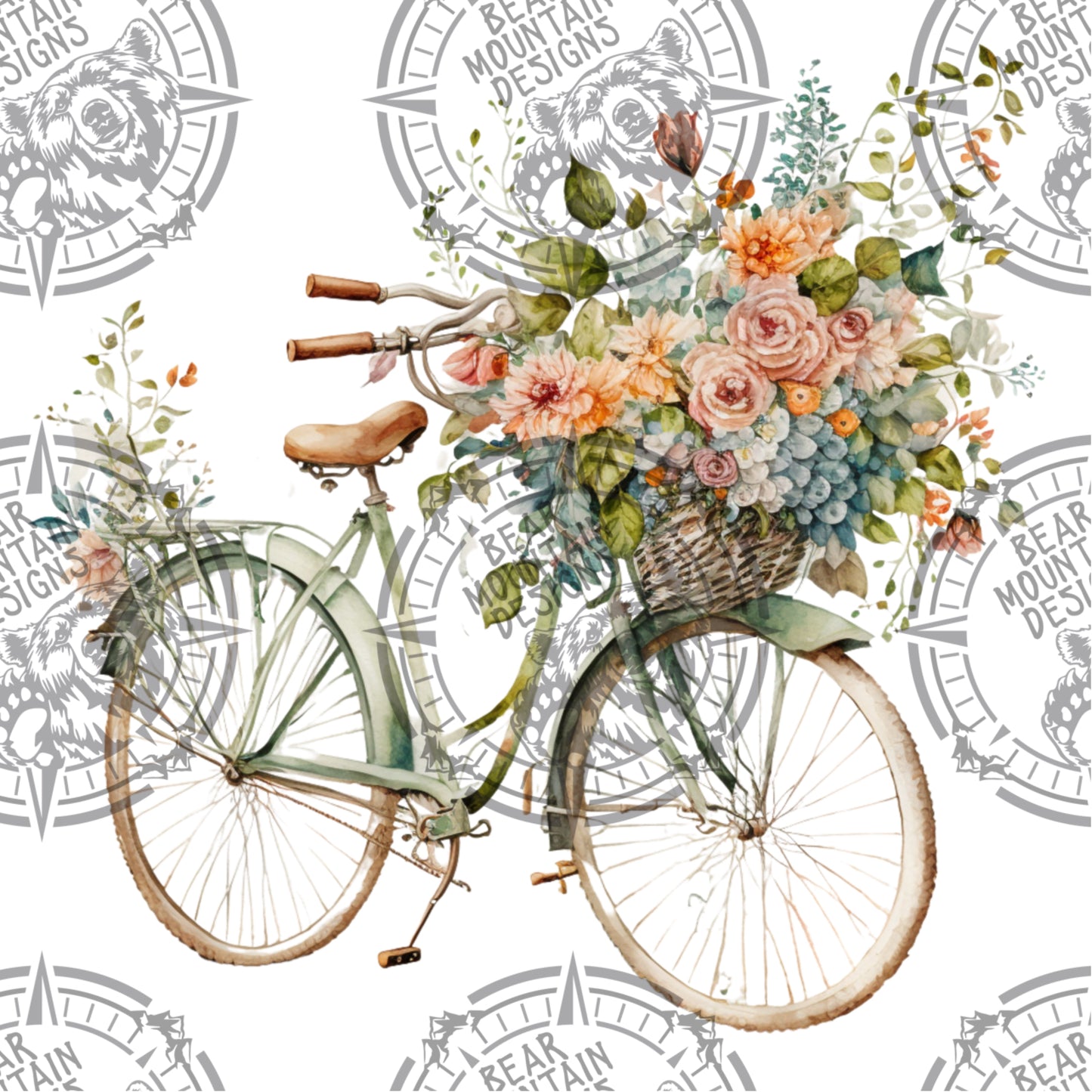 Floral Bicycle 3