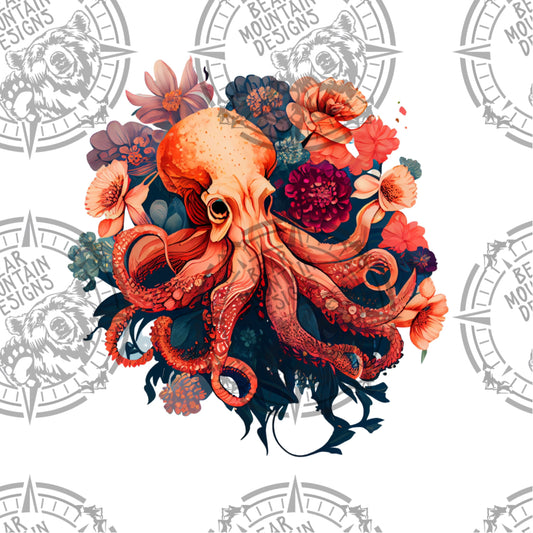 Floral Octopus 7