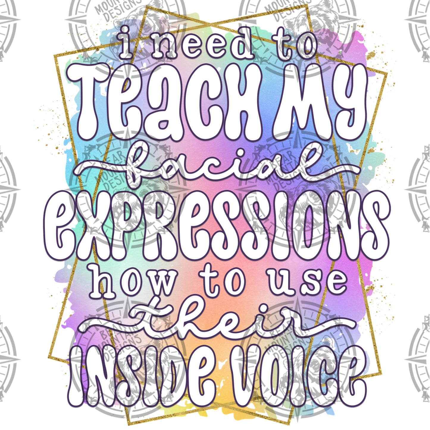Teach My Facial Expressions To Use Their Inside Voice