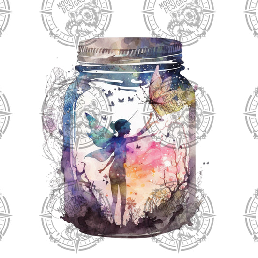 Mason Jar Fairy - 3