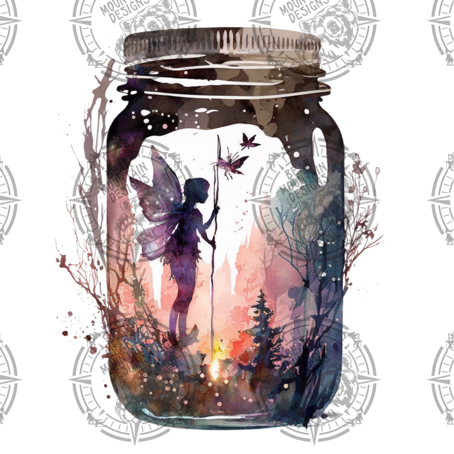 Mason Jar Fairy - 4