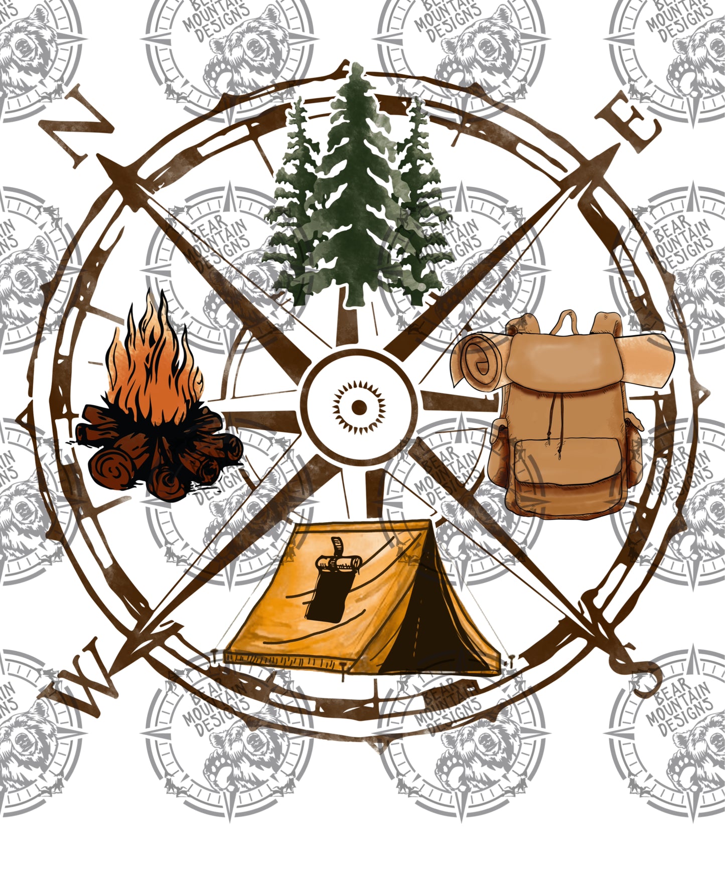 Camping Compass