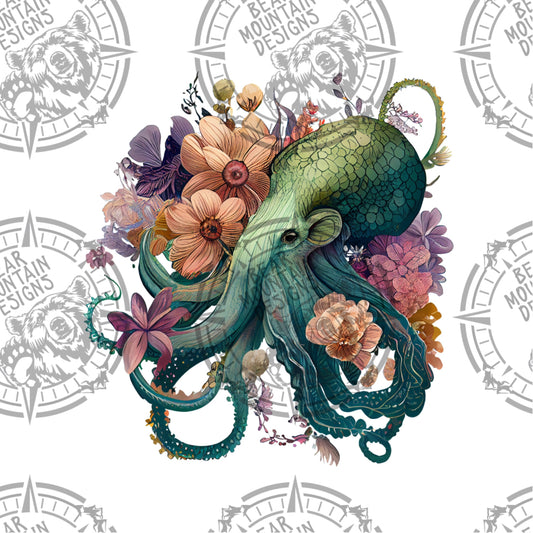 Floral Octopus 5