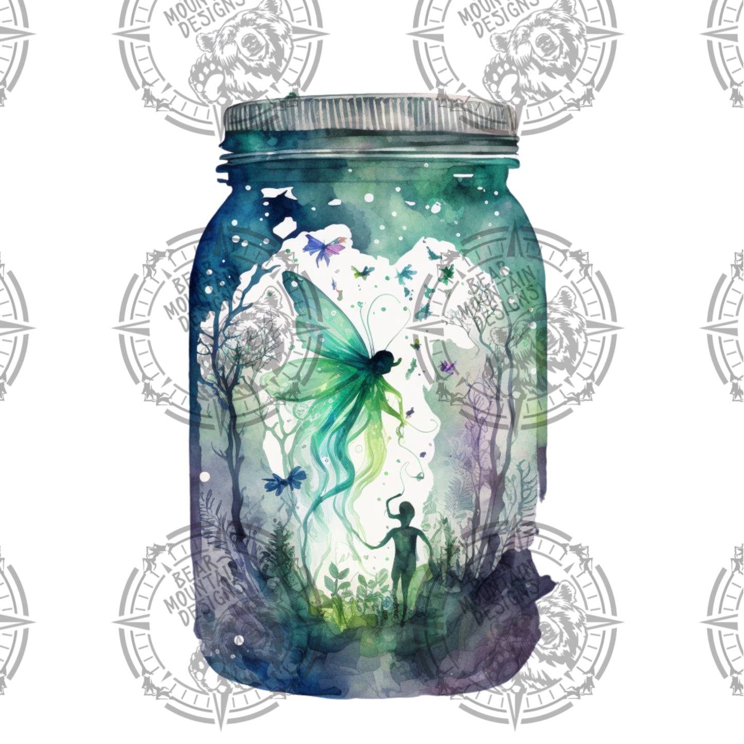 Mason Jar Fairy - 1