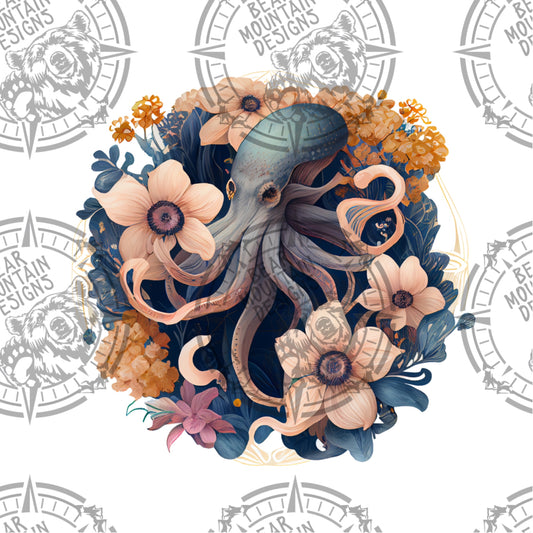 Floral Octopus 1